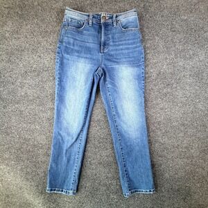 Style & Co Jeans Womens 2P Blue Denim Stretch All Day Comfort Classic Slim Leg